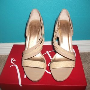 BCBGeneration Beige High Heels